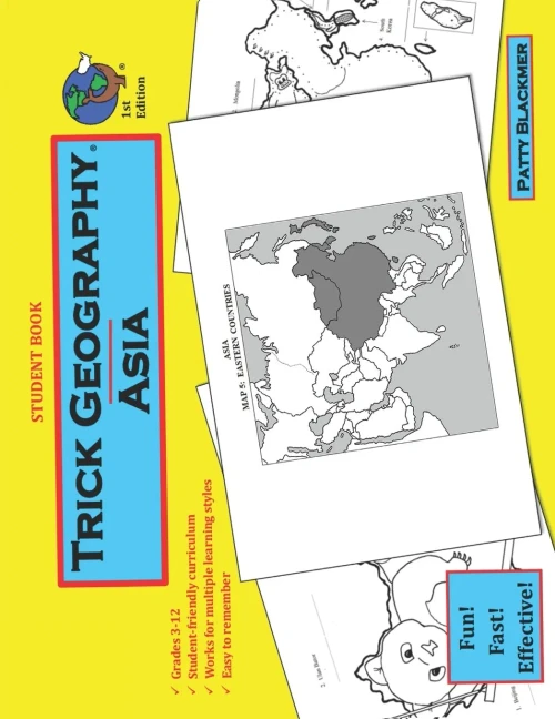 Trick Geography: Asia--Student Book: Making Things What They'Re Not So You Remember What They Are!
