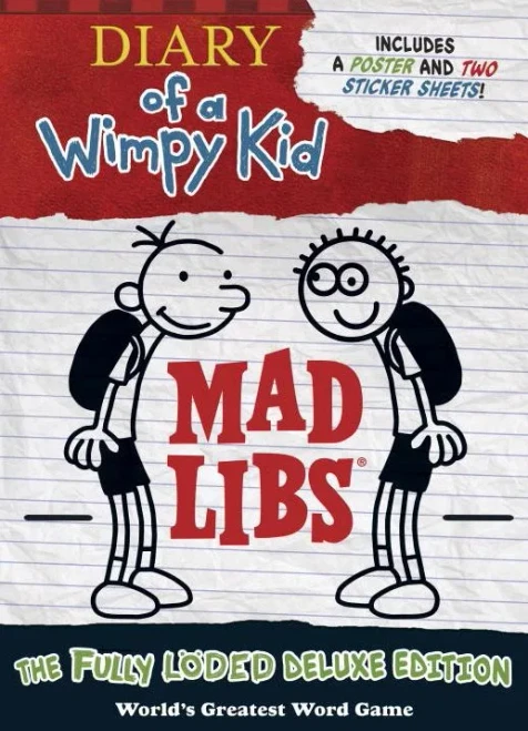 Diary Of A Wimpy Kid Mad Libs: The Fully L÷Ded Deluxe Edition
