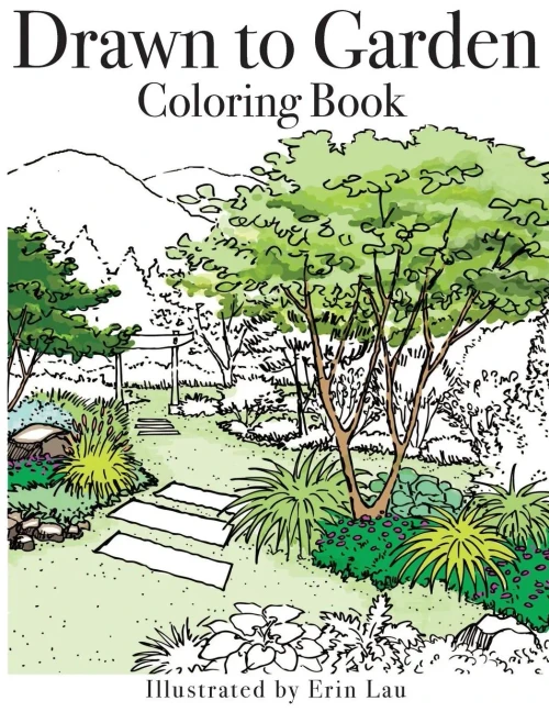 Drawn To Garden Coloring Book