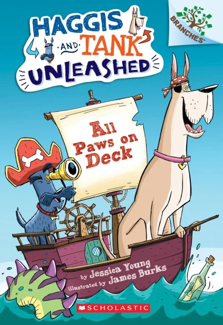 All Paws On Deck: A Branches Book (Haggis And Tank Unleashed #1) (1)