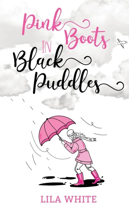 Pink Boots In Black Puddles