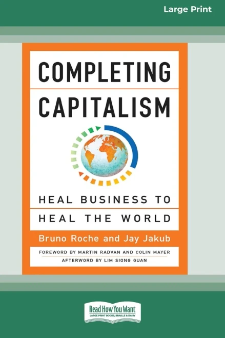 Completing Capitalism: Heal Business To Heal The World [16 Pt Large Print Edition]
