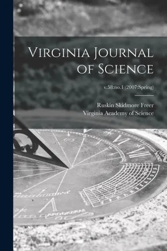 Virginia Journal Of Science; V.58: No.1 (2007: Spring)