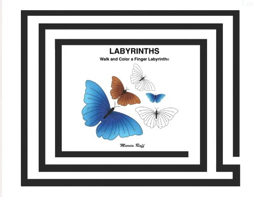 Labyrinths: Walk and Color a Finger Labyrinth(c) - Paperback