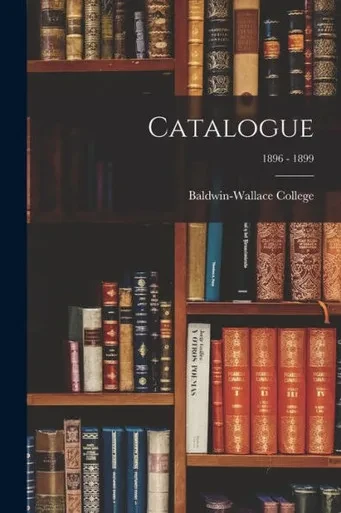 Catalogue; 1896 - 1899