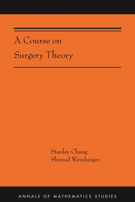 A Course on Surgery Theory (Paperback)