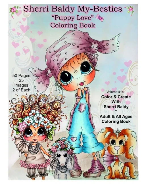 Sherri Baldy My Besties Tm Puppy Love Coloring Book