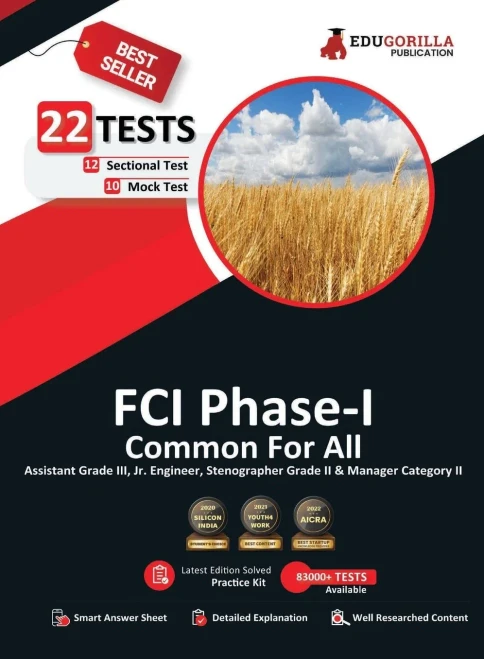 Fci Phase -I: 2021 10 Mock Tests
