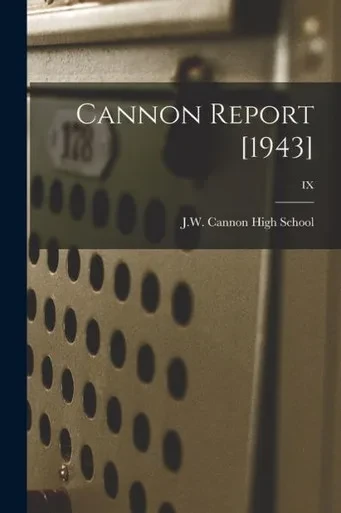 Cannon Report [1943]; IX