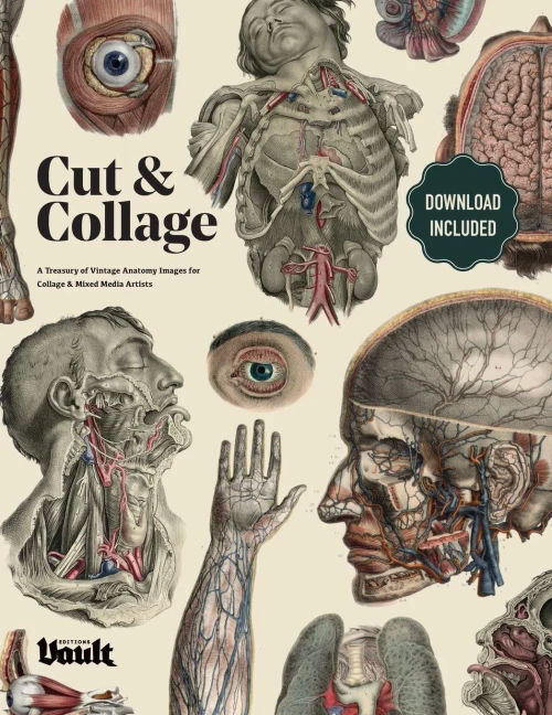 Cut and Collage: A Treasury of Vintage Anatomy Images for Collage and Mixed Media Artists