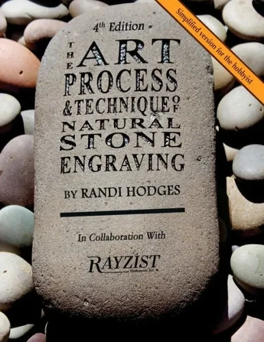 THE ART PROCESS AND TECHNIQUE OF NATURAL STONE ENGRAVING: Stone Engraving NEW BLACK AND WHITE