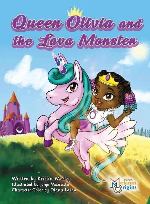 Queen Olivia and the Lava Monster - Hardcover