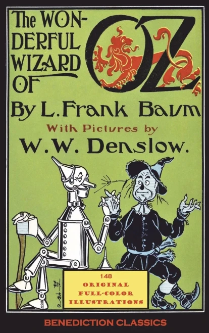 The Wonderful Wizard of Oz: (With 148 original full-color illustrations) - Hardcover