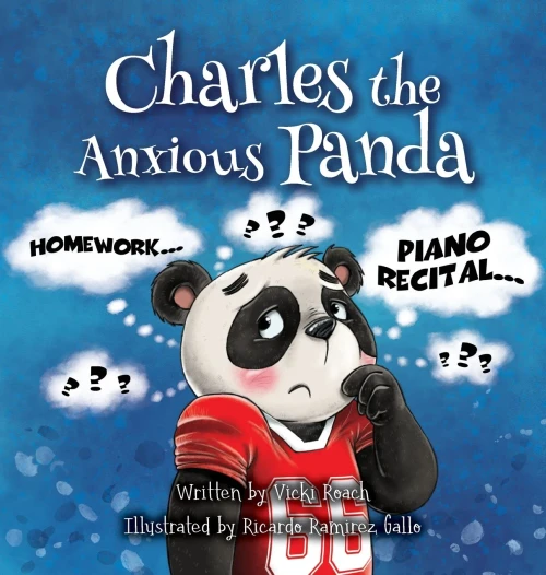 Charles the Anxious Panda - Hardcover