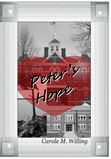 Peter'S Hope Large Print (Small Town Faith Book Series)