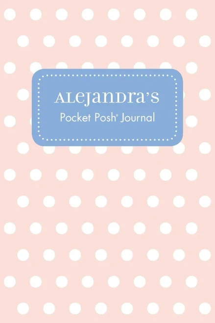 Alejandra'S Pocket Posh Journal, Polka Dot