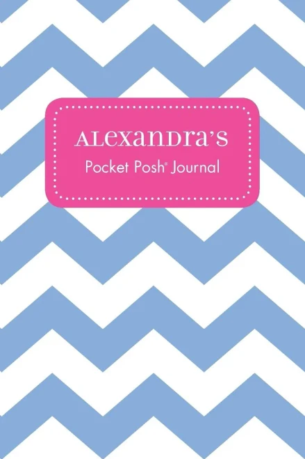 Alexandra'S Pocket Posh Journal, Chevron