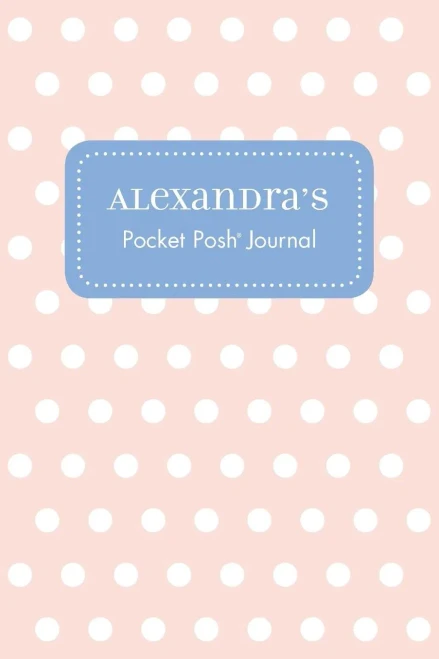 Alexandra'S Pocket Posh Journal, Polka Dot