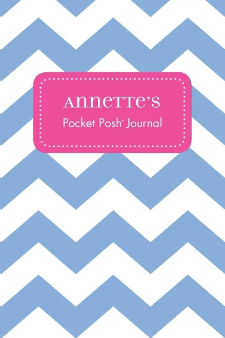 Annette'S Pocket Posh Journal, Chevron