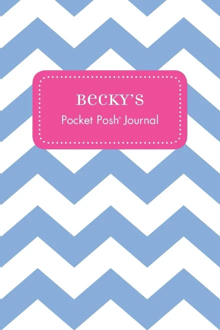 Becky'S Pocket Posh Journal, Chevron