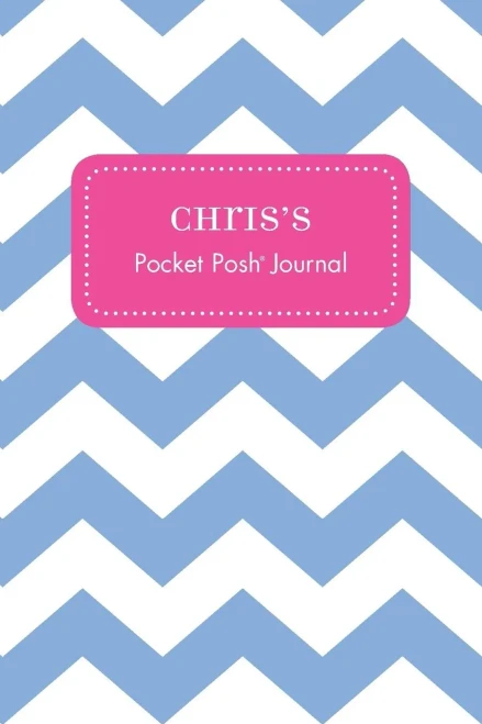 Chris'S Pocket Posh Journal, Chevron
