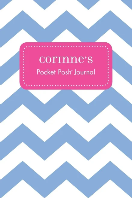 Corinne'S Pocket Posh Journal, Chevron