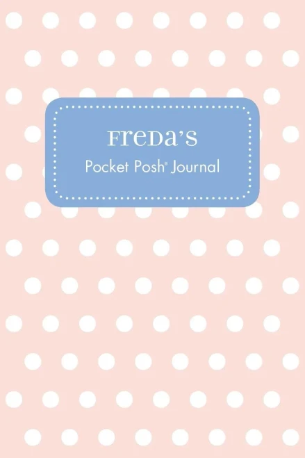 Freda'S Pocket Posh Journal, Polka Dot