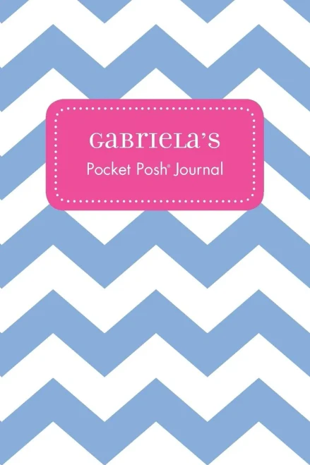 Gabriela'S Pocket Posh Journal, Chevron