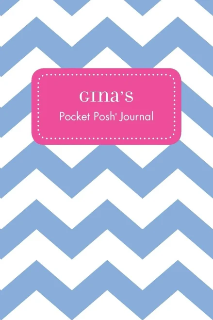 Gina'S Pocket Posh Journal, Chevron