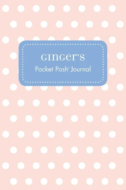 Ginger'S Pocket Posh Journal, Polka Dot