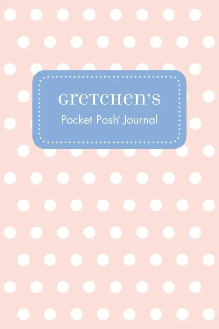 Gretchen'S Pocket Posh Journal, Polka Dot
