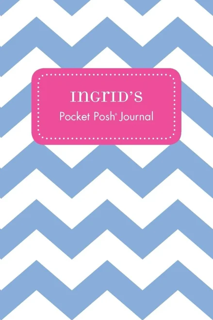 Ingrid'S Pocket Posh Journal, Chevron