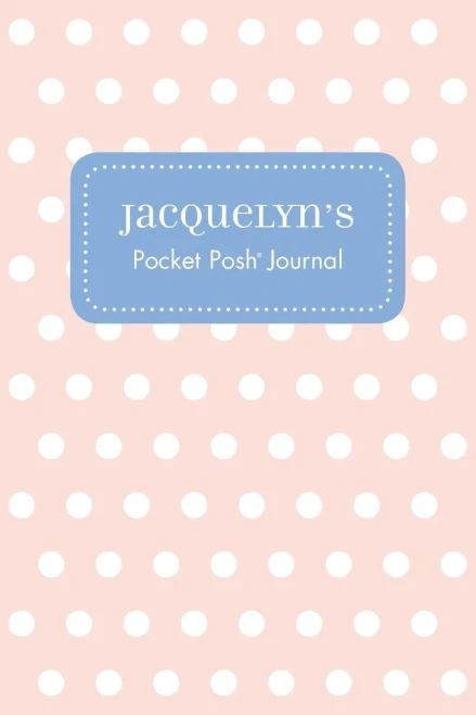 Jacquelyn'S Pocket Posh Journal, Polka Dot