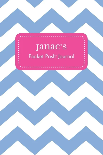 Janae'S Pocket Posh Journal, Chevron