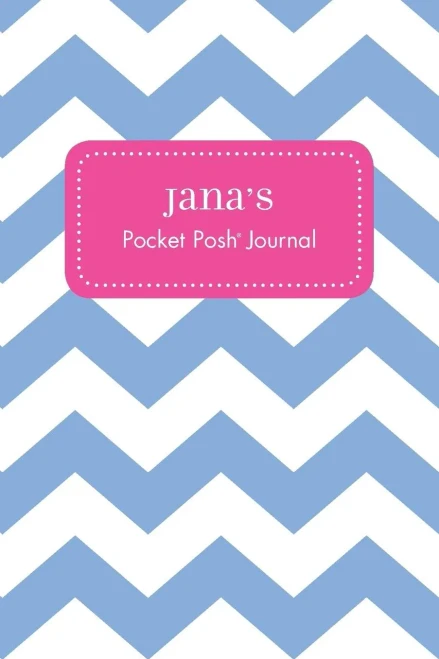 Jana'S Pocket Posh Journal, Chevron