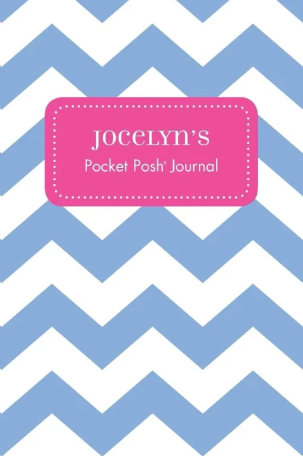 Jocelyn'S Pocket Posh Journal, Chevron