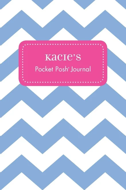 Kacie'S Pocket Posh Journal, Chevron