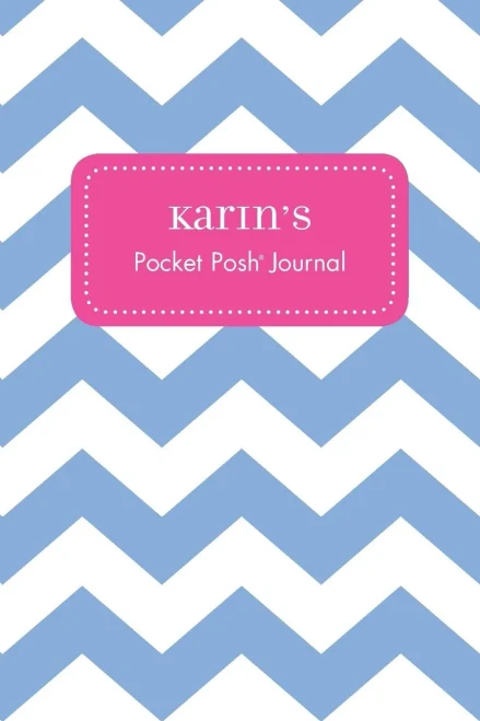 Karin'S Pocket Posh Journal, Chevron