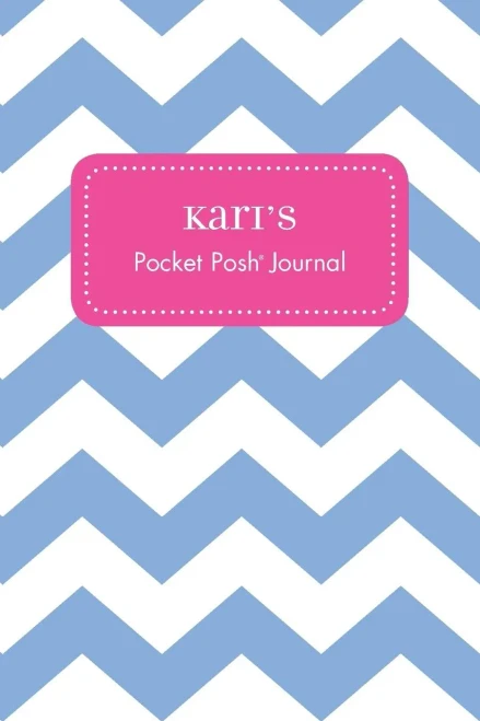 Kari'S Pocket Posh Journal, Chevron