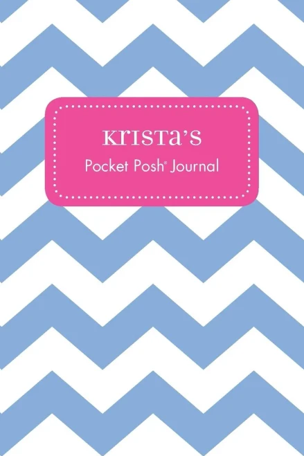 Krista'S Pocket Posh Journal, Chevron