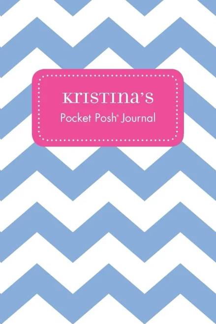 Kristina'S Pocket Posh Journal, Chevron