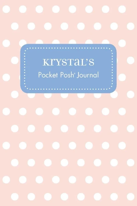 Krystal'S Pocket Posh Journal, Polka Dot