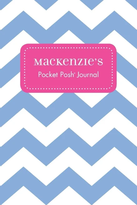 Mackenzie'S Pocket Posh Journal, Chevron