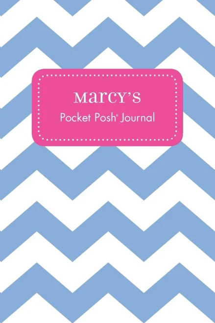 Marcy'S Pocket Posh Journal, Chevron
