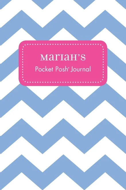 Mariah'S Pocket Posh Journal, Chevron