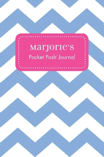 Marjorie'S Pocket Posh Journal, Chevron