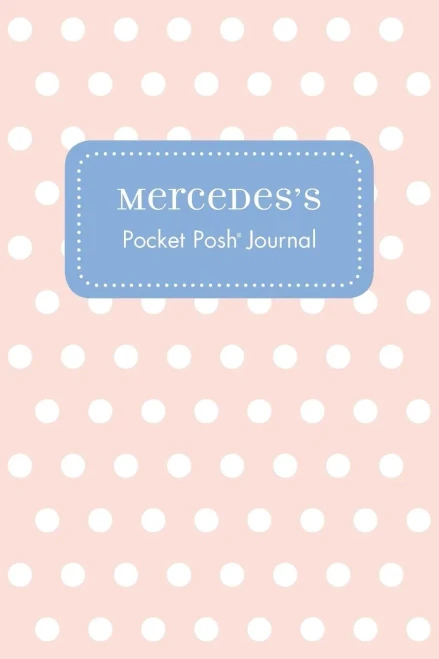 Mercedes'S Pocket Posh Journal, Polka Dot