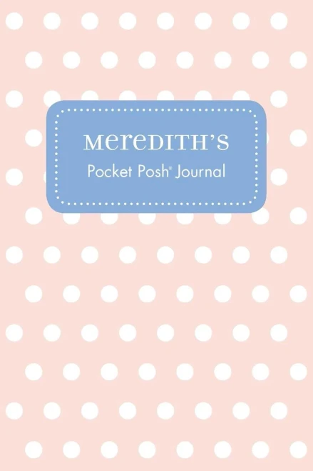 Meredith'S Pocket Posh Journal, Polka Dot