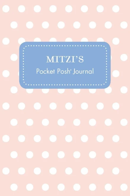 Mitzi'S Pocket Posh Journal, Polka Dot