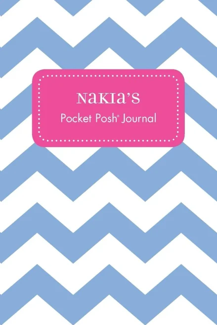 Nakia'S Pocket Posh Journal, Chevron